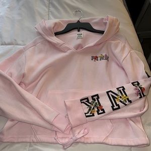 Pink Victoria Secret hoodie size women’s M